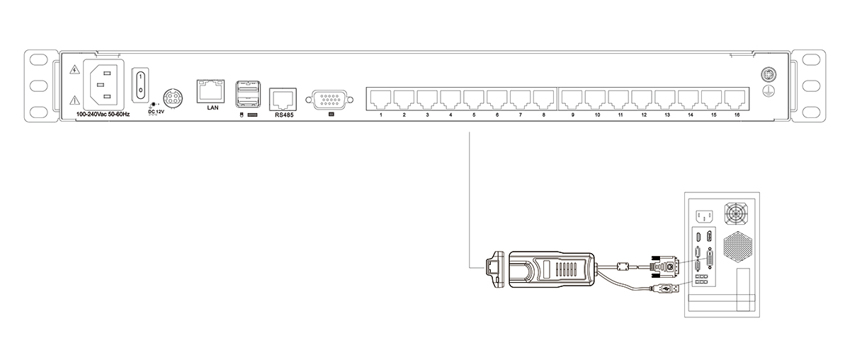 Connection Diagram KCM-2200D-1