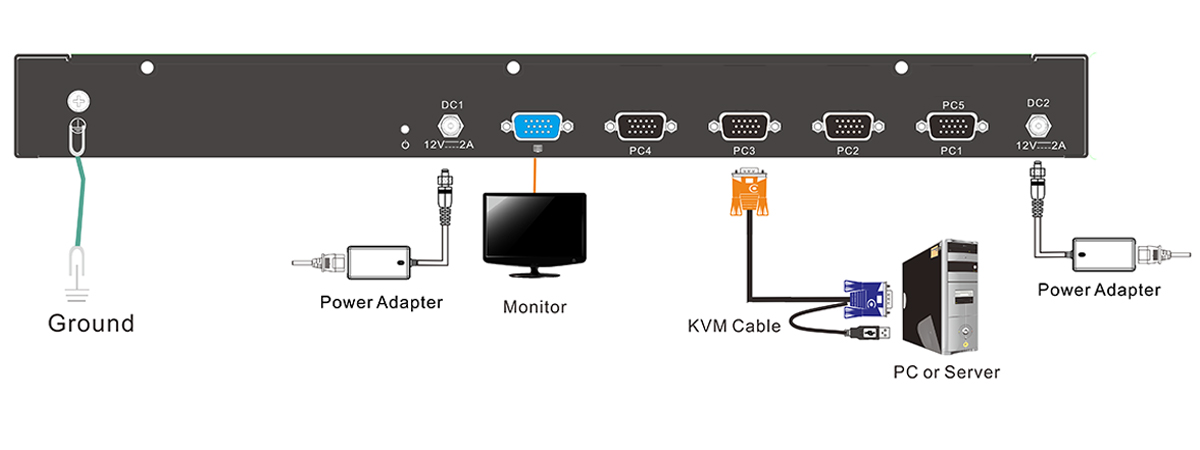 Connection Diagram XW1604-1