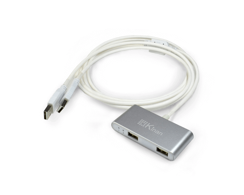 2 Port USB Cable KM Switch