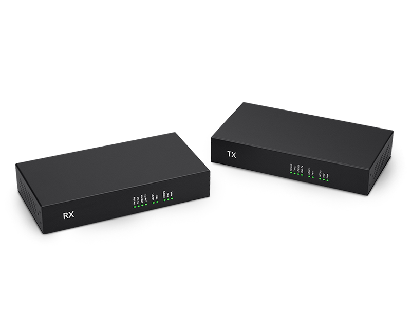 <b>USB Dual HDMI over Fiber KVM Extender-10km</b>