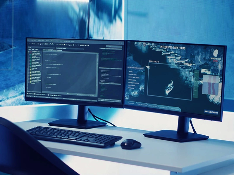 How to make it possible for two computers to share one monitor-1